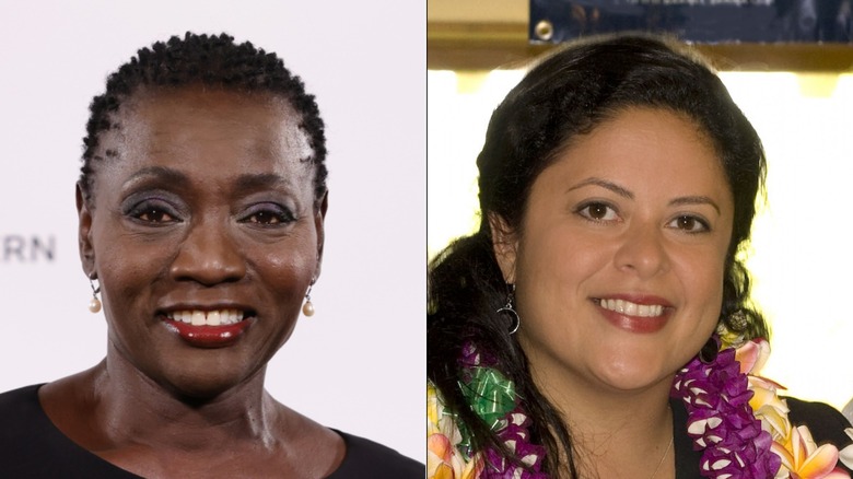 Auma Obama and Maya Soetoro-Ng