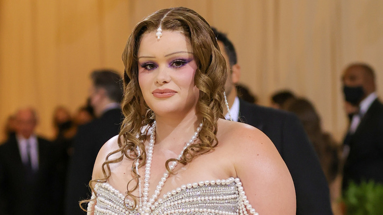 Barbie Ferreira at the 2021 Met Gala