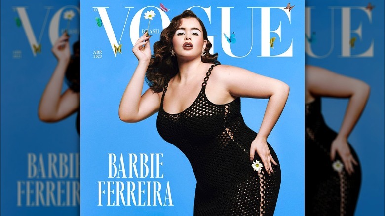 Barbie Ferreira on Vogue Brasil cover