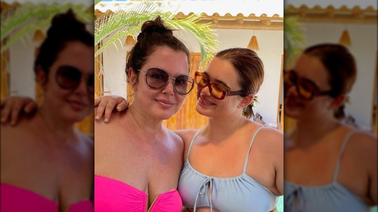 Barbie Ferreira and her mom