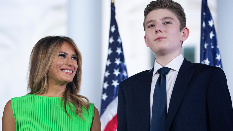 Melania Trump Barron Trump