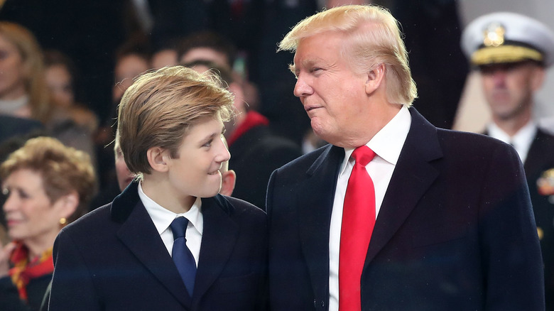 Barron Trump's Voice Sounds So Much Different Than We Expected