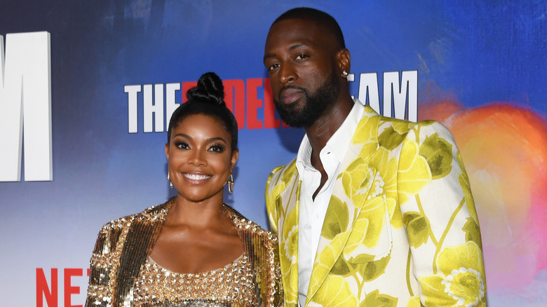 Dwyane Wade and Gabrielle Union, on the red carpet