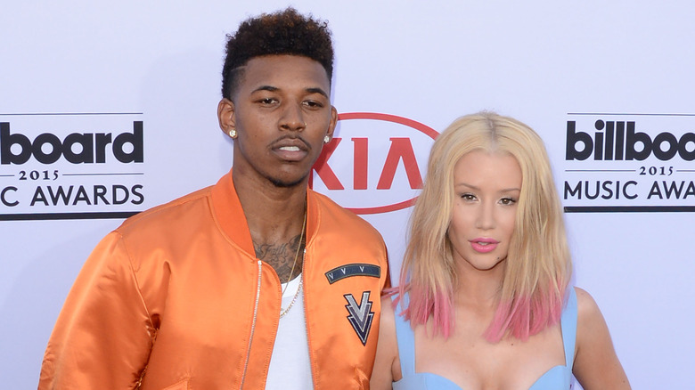 Iggy Azalea and Nick Young on the red carpet