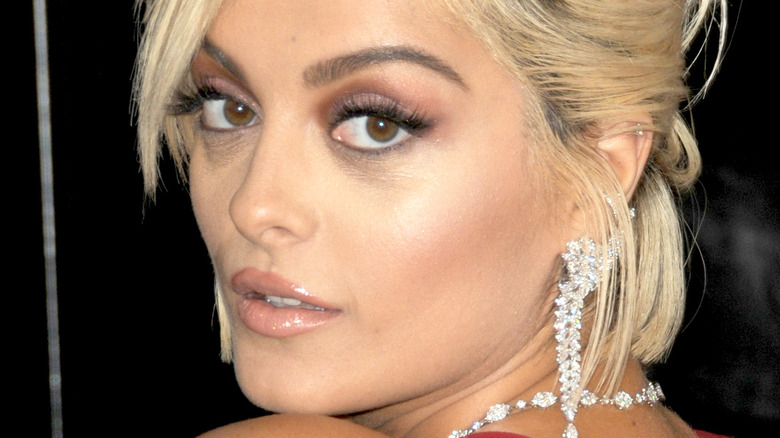 Bebe Rexha on the red carpet