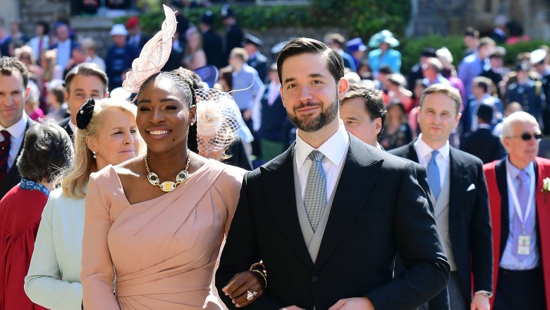 Serena Williams and Alexis Ohanian