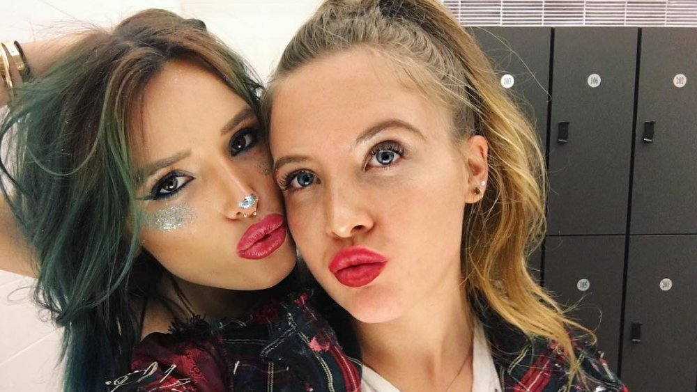 Bella Thorne and Bella Pendergast posing for a selfie