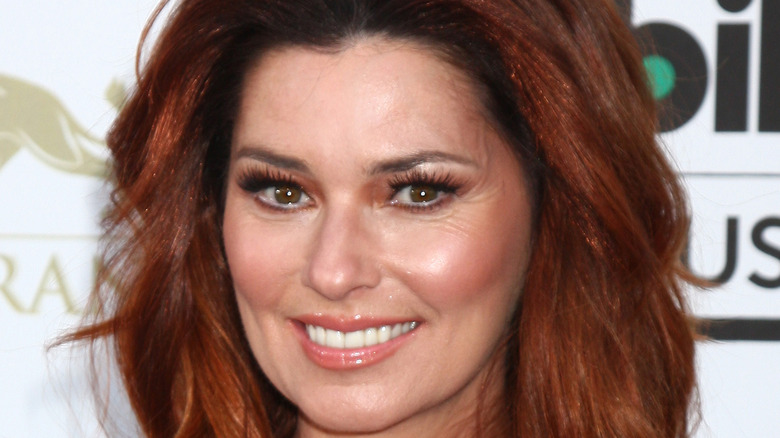 Shania Twain smiling