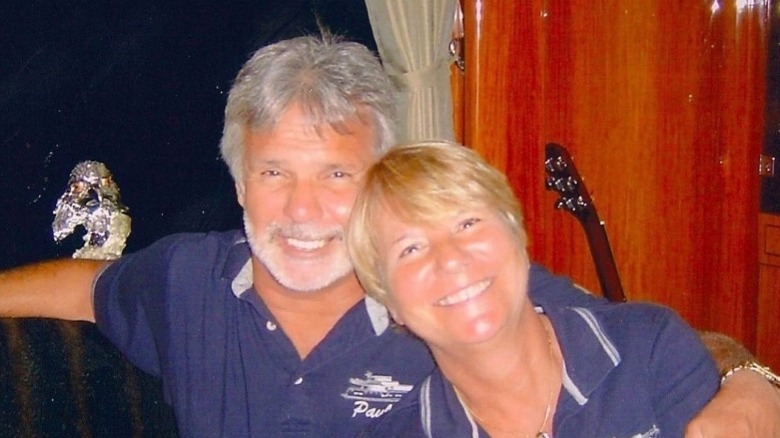 Captain Lee, Mary Anne Rosbach smiling