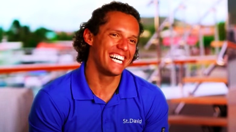 Luis Antonio "Tony" Duarte laughing in "Below Deck"