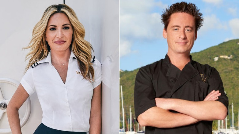 Kate Chastain and Ben Robinson "Below Deck" promo pics