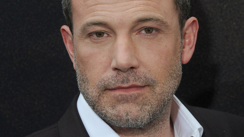 Ben Affleck looking into the camera