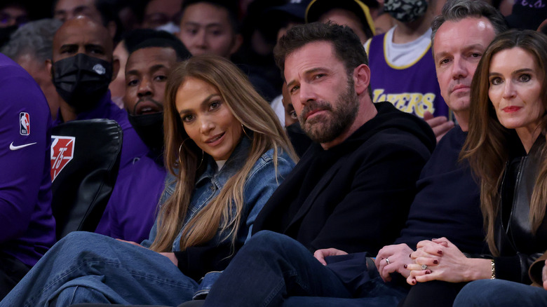 Jennifer Lopez with Ben Affleck