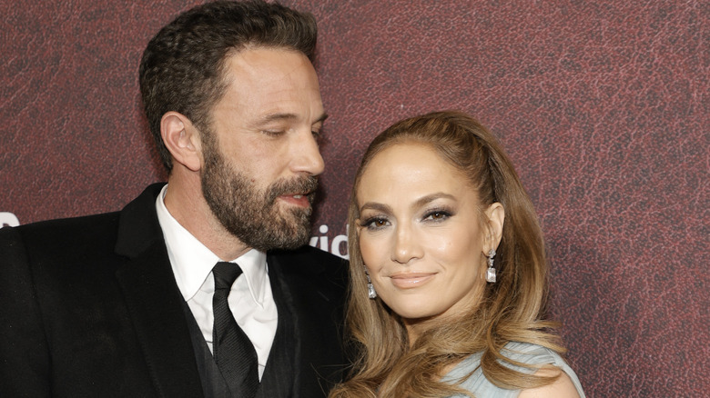 Ben Affleck and Jennifer Lopez in December 2021