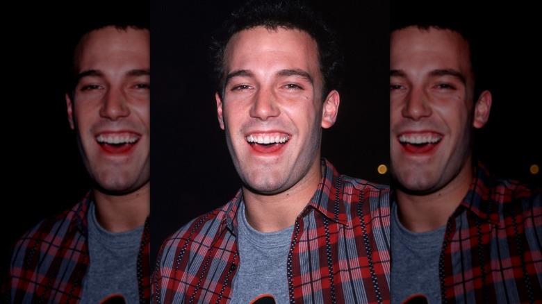 Ben Affleck laughing