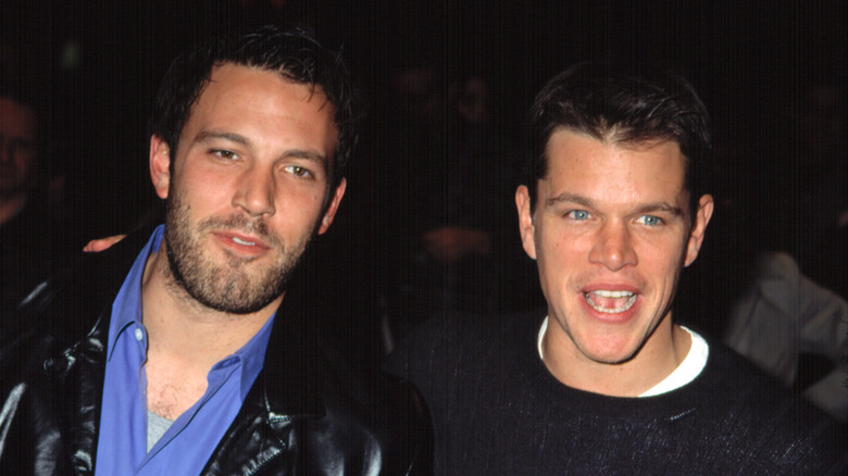 Ben Affleck and Matt Damon in 2001