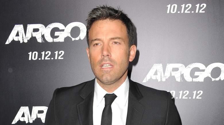 Ben Affleck on the Argo red carpet