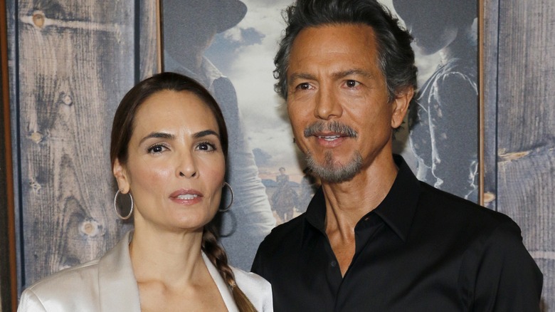 Benjamin Bratt and wife Talisa Soto in 2022