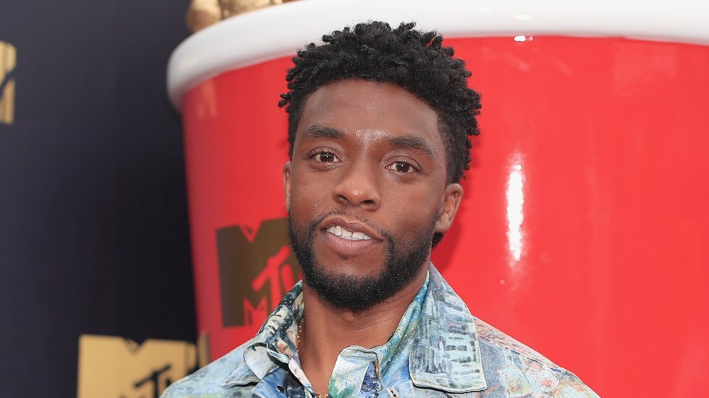 Chadwick Boseman at the MTV VMAs