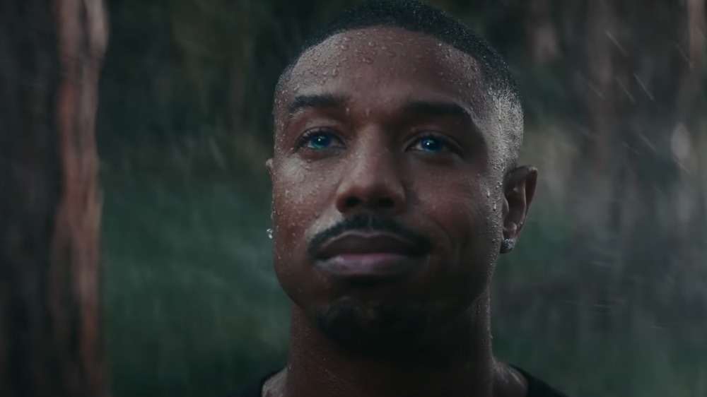 Michael B. Jordan in an Amazon commercial 