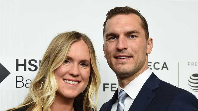 Bethany Hamilton and Adam Dirks smiling