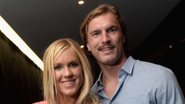 Bethany Hamilton and Adam Dirks smiling