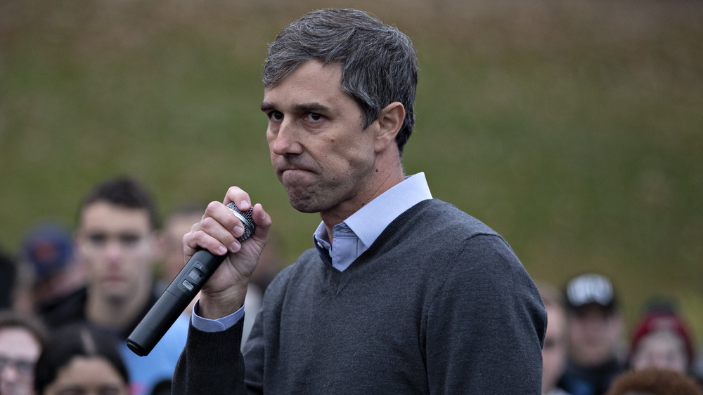 Beto O'Rourke speaking at event 