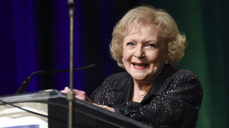 betty white speaking