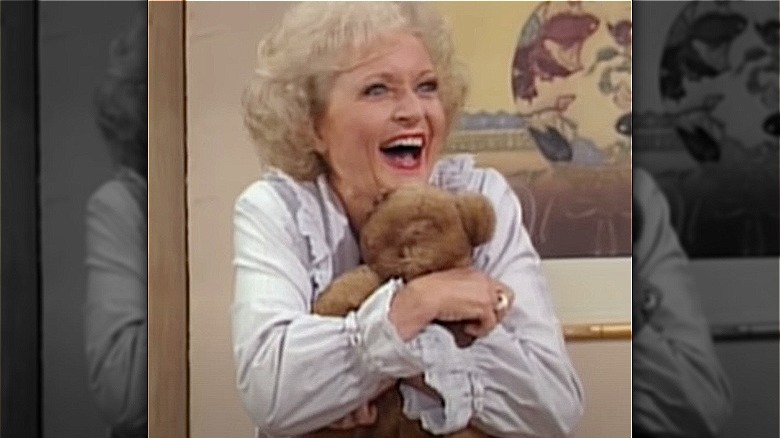 Betty White smiling Golden Girls 