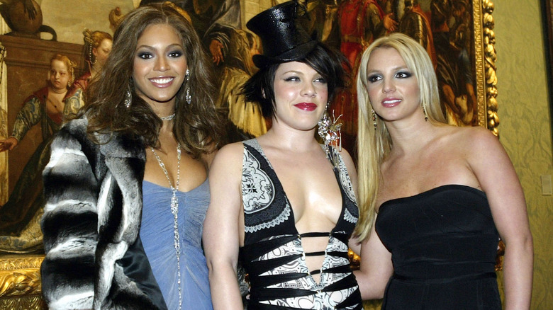 Beyoncé, Pink, and Britney Spears