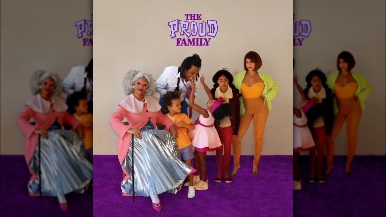Beyonce and her family on Halloween
