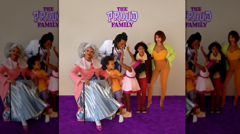 Beyoncé and family in Halloween costumes