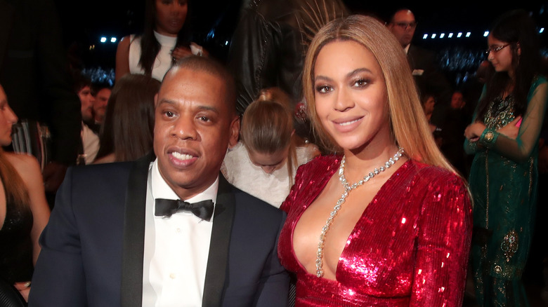 Beyoncé and Jay-Z at Grammys