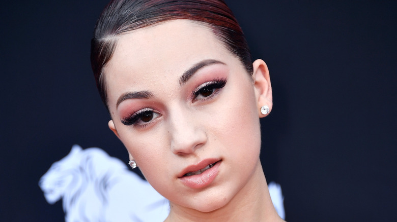 Bhad Bhabie posing for cameras 