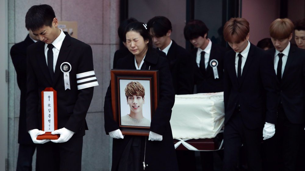 Kim Jong-hyun funeral