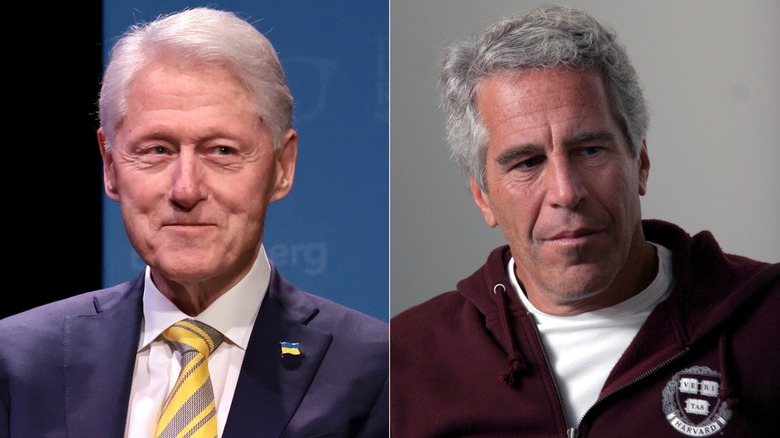 Jeffrey Epstein and Bill Clinton