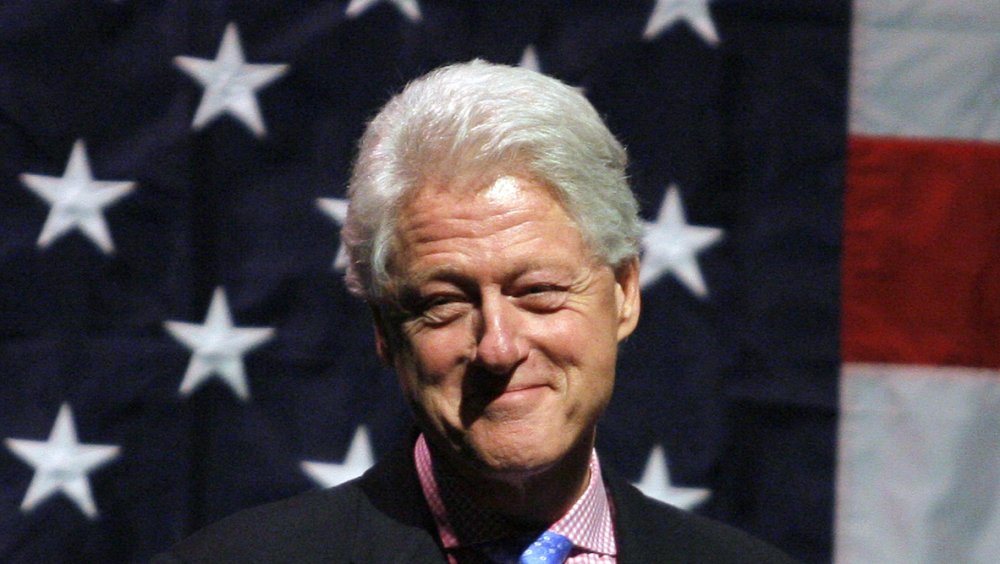 Bill Clinton campaigning in 2008