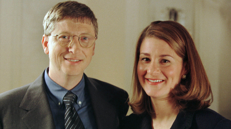 Bill and Melinda Gates in 1998
