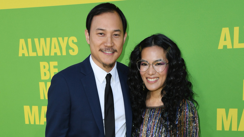 Ali Wong and Justin Hakuta smiling