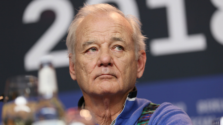 Bill Murray at "Isle of Dogs" press conference