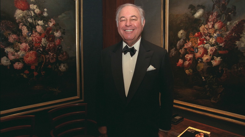 Alfred Taubman in tuxedo