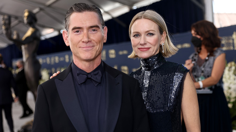 Billy Crudup and Naomi Watts smiling