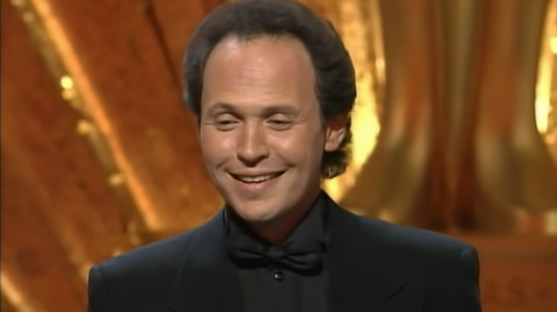 Billy Crystal smiling at the 1993 Academy Awards