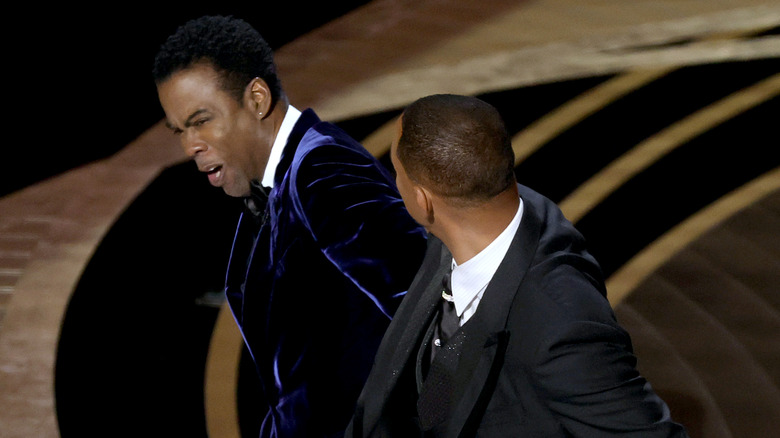 Will Smith slaps Chris Rock 