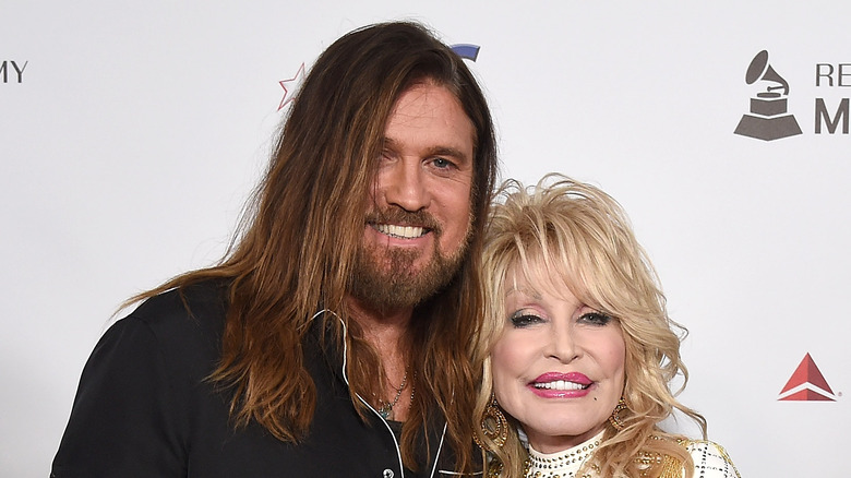 Billy Ray Cyrus and Dolly Parton