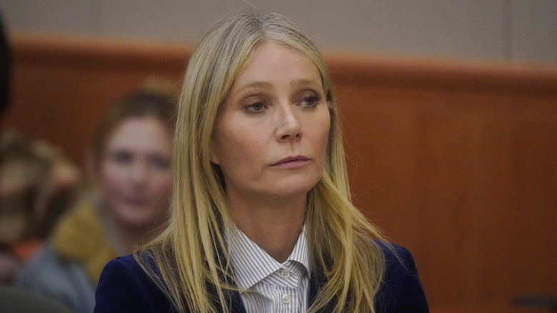 Gwyneth Paltrow in courtroom