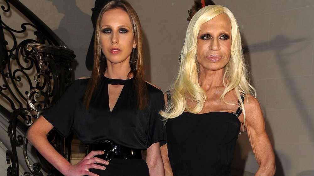 Allegra Versace Beck, Donatella Versace 