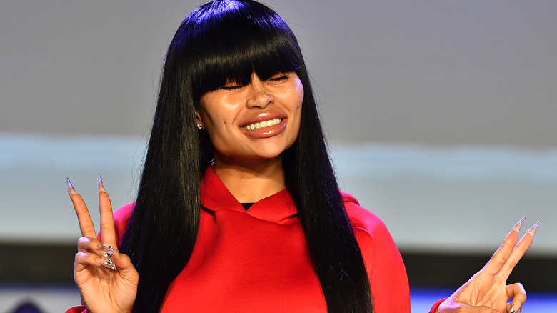 Blac Chyna smiling