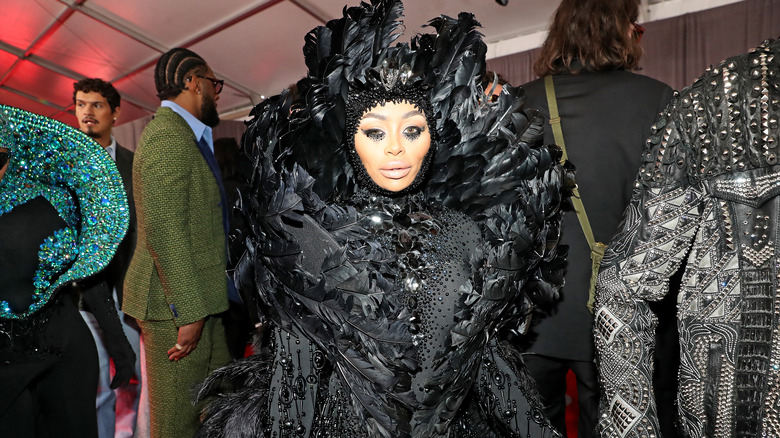 Blac Chyna wearing costume