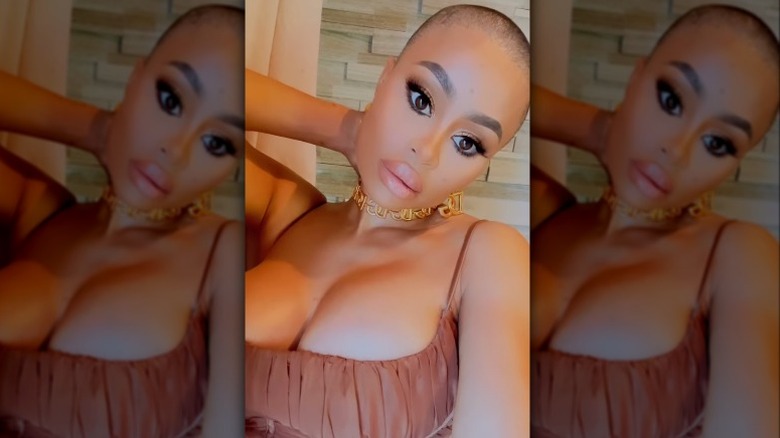 Blac Chyna in Instagram video